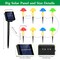 ReyeeInc Solar Garden Decor Lights, Solar Powered Mushroom Outdoor Waterproof Long Lasting Mushrooms Stake Lightings with 8 Lights and 8 Modes for Yard Lawn Flowerbed Pathway Decoration (8 in 1)